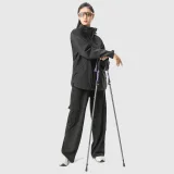 Aluminijska nordijska štap za hodanje i trekking 110–130 cm, ljubičasta - 1 kom. 5