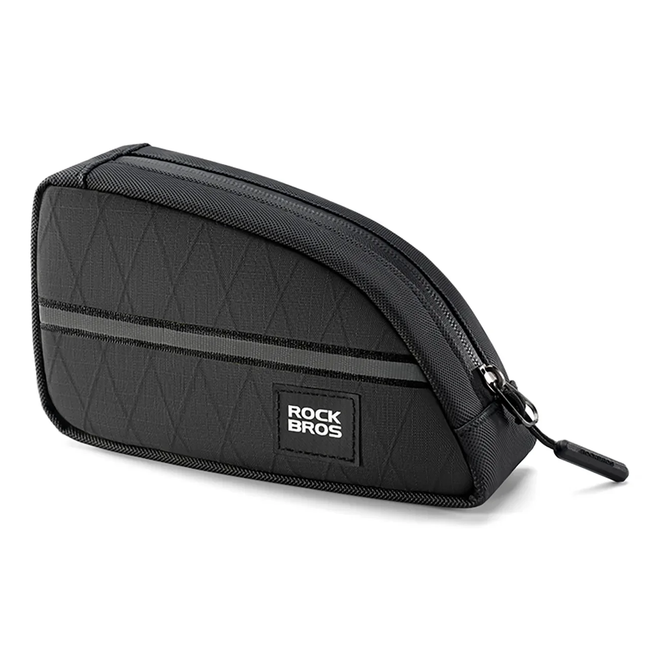 Trodijelna torba za bicikl, 0,8 L - crna Trodijelna torba za bicikl, 0,8 L - crna
