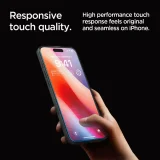Edzett üveg iPhone 16 Pro-hoz Glas.tR EZ Fit - 2 db. 2