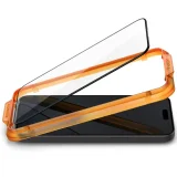 ALM Glass FC edzett védőüveg iPhone 15 Plus-hoz – fekete (2 db) 3