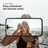 ALM Glass FC edzett védőüveg iPhone 15 Plus-hoz – fekete (2 db) 9
