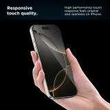 Kaljeno staklo za iPhone 15 / 16 s okvirom za postavljanje Quick Set+ - 2 kom. 5