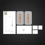 Kaljeno staklo za iPhone 15 / 16 s okvirom za postavljanje Quick Set+ - 2 kom. 6