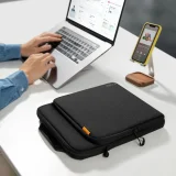 13–14 hüvelykes laptop táska és kiegészítők – fekete 11
