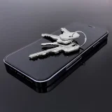 Tochko-kompatibilis, teljes képernyős edzett üveg iPhone 14 Plus / 13 Pro Max készülékekhez, kerettel – fekete 7