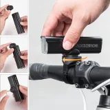 1000 lm-es elülső kerékpárlámpa USB-C–USB-A kábellel – fekete 3