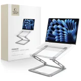 Univerzalni sklopivi stalak za laptop do 17'' - sivi