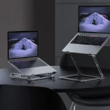 Univerzalni sklopivi stalak za laptop do 17'' - sivi 3