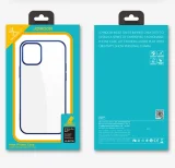 NBS ultravékony, átlátszó tok fémkerettel iPhone Pro Max 12-hez, fekete 5