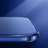 NBS ultravékony, átlátszó tok fémkerettel iPhone Pro Max 12-hez, fekete 9