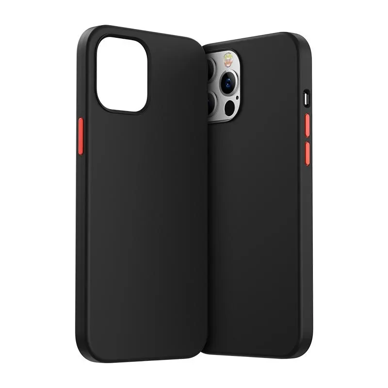 Védőtok iPhone 12 mini Color Series fekete