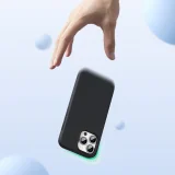 Rugalmas szilikon tok iPhone 13 Pro-hoz, fekete 3