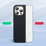 Rugalmas szilikon tok iPhone 13 Pro-hoz, fekete 4
