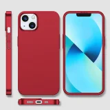 iPhone 13 tok, elülső és hátsó fedél + edzett üveg, piros 7