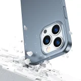 iPhone 13 Pro Max tok, elülső és hátsó fedél + edzett üveg, szürke 6