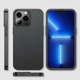 iPhone 13 Pro tok, elülső és hátsó fedél + edzett üveg, fekete 8
