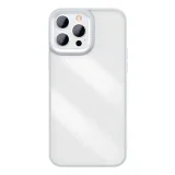 Erős, tartós iPhone 13 Pro tok gél kerettel, szürke