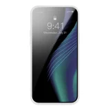 Erős, tartós iPhone 13 Pro tok gél kerettel, szürke 2
