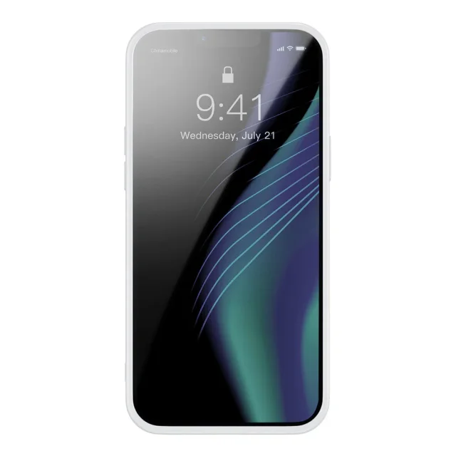 Erős, tartós iPhone 13 Pro tok gél kerettel, szürke