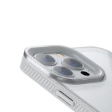 Erős, tartós iPhone 13 Pro tok gél kerettel, szürke 9