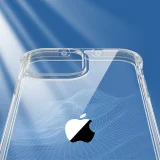 iPhone 13 tok, strapabíró tok kampókkal és állvánnyal, átlátszó 4