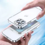 Rugalmas tok iPhone 14 Plus-hoz, tartós burkolat, átlátszó 14X 3
