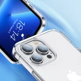 Rugalmas tok iPhone 14 Plus-hoz, tartós burkolat, átlátszó 14X 6