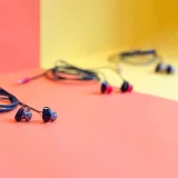 Fém vezetékes fülhallgató, 3,5 mm-es mini jack, szürke 8