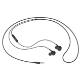 3,5 mm-es mini-jack fülhallgató távirányítóval és mikrofonnal, fekete 2