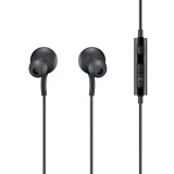 3,5 mm-es mini-jack fülhallgató távirányítóval és mikrofonnal, fekete 4
