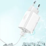 Prizemni punjač, adapter za napajanje za Quick Charge 3.0 USB kabel, bijeli 10
