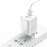 Prizemni punjač, adapter za napajanje za Quick Charge 3.0 USB kabel, bijeli 6