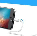 iPhone USB na Lightning MFi kabel, 1 m, 2,4 A, bijeli 4