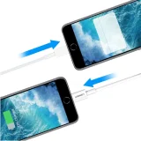 iPhone USB na Lightning MFi kabel, 1 m, 2,4 A, bijeli 6