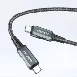 2 az 1-ben fali töltő USB-C kábellel + USB-C–HDMI 4K adapterrel, fekete 7