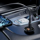 38 W-os USB-C USB Power Delivery QC 3.0 autós töltő, fekete 4