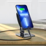 Összecsukható állvány, tartó, telefonállvány, szürke 6
