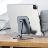 Összecsukható állvány, tartó, telefonállvány, szürke 8