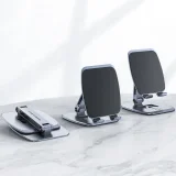 Összecsukható állvány, tartó, telefonállvány, szürke 9