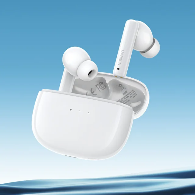 HiTune T3 WS106 TWS ANC vezeték nélküli Bluetooth fejhallgató, fehér