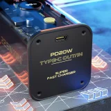 K16Pro 20000mAh Power Bank USB-A USB-C 22,5W PD Fekete 3