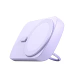 6000 mAh-s vezeték nélküli power bank 20 W-os MagSafe induktív töltővel, lila 2