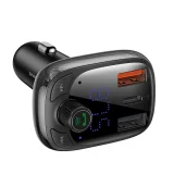 2 az 1-ben Bluetooth-adó + autós töltő S-13 Overseas Edition, fekete 3