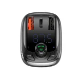 2 az 1-ben Bluetooth-adó + autós töltő S-13 Overseas Edition, fekete 5