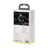2 az 1-ben Bluetooth-adó + autós töltő S-13 Overseas Edition, fekete 7