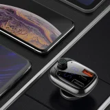 2 az 1-ben Bluetooth-adó + autós töltő S-13 Overseas Edition, fekete 8
