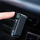 Bluetooth autós adó 3,5 mm-es AUX mini csatlakozóval, külföldi kiadás, fekete 11