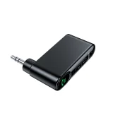 Bluetooth autós adó 3,5 mm-es AUX mini csatlakozóval, külföldi kiadás, fekete 2