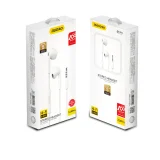 Vezetékes fülhallgató 3,5 mm-es mini-jack csatlakozóval, fehér 5