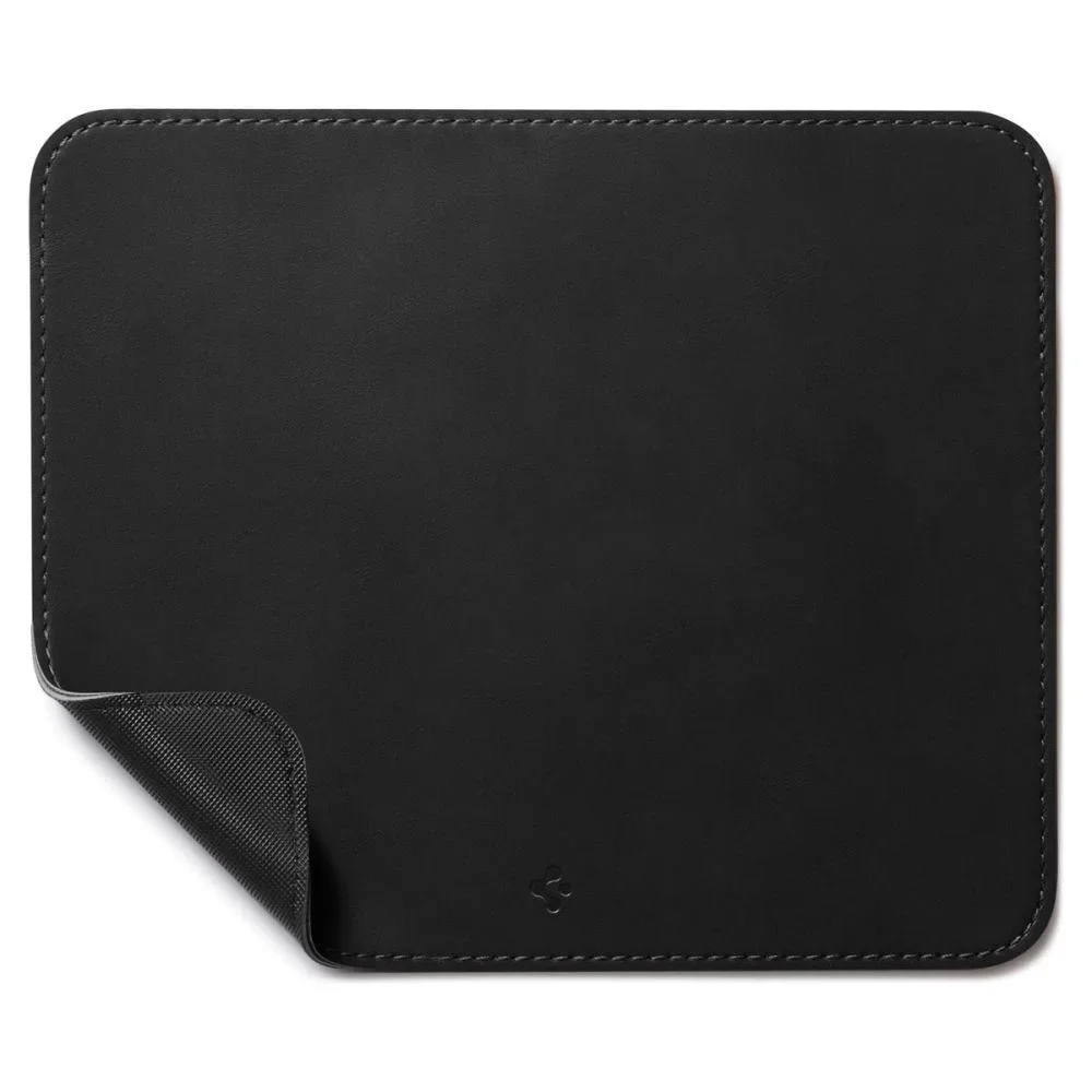 Kiváló minőségű egérpad, 250x210 mm, csúszásgátló alj, fekete
